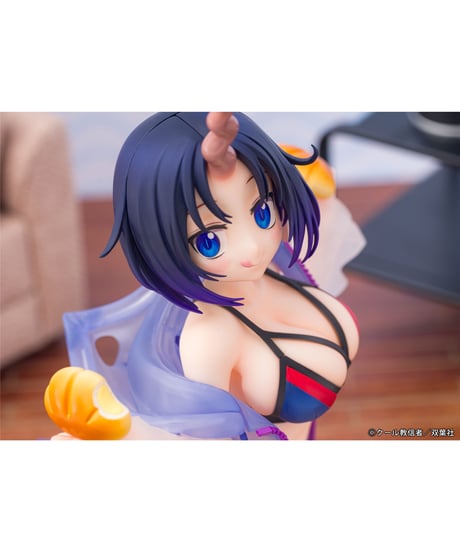 『小林さんちのメイドラゴン』1/7スケールフィギュア「エルマ くつろぎver.」　塗装済完成品フィギュア　［ＰＲＯＯＦ］