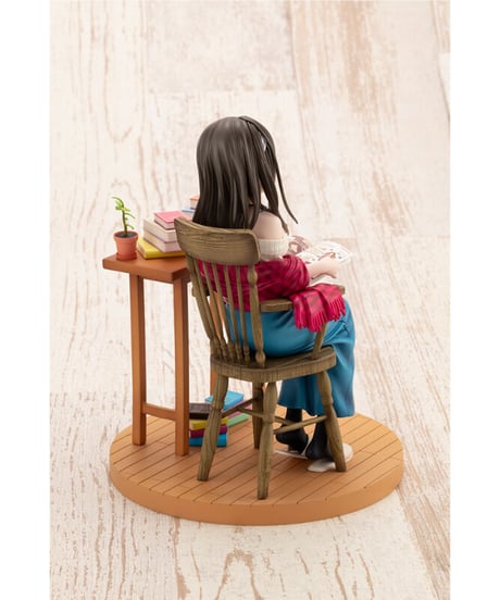 鷺沢文香-off stage-　アイドルマスター シンデレラガールズ　PVC塗装済み完成品　1/8スケールフィギュア