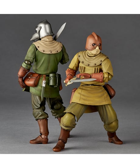 タケヤ式自在置物　トルメキアコマンド兵　海洋堂