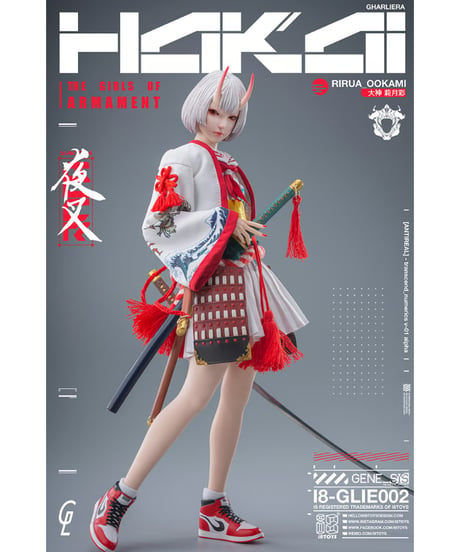 i8Toys × Gharliera The Girls of Armament i8-GLIE002 大神莉月彩 1/6 アクションフィギュア