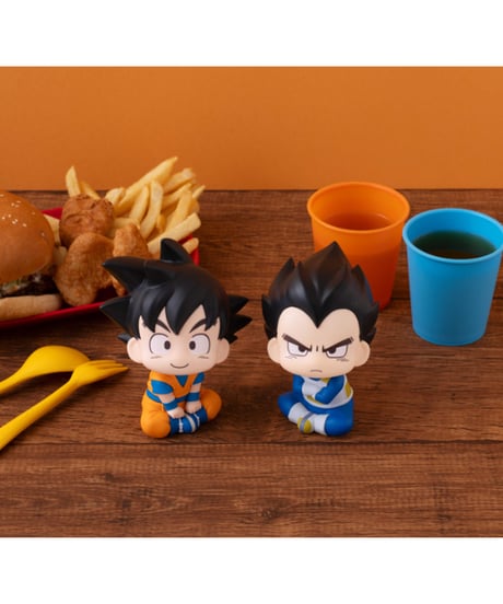 【送料無料】るかっぷ ドラゴンボールDAIMA 孫悟空(ミニ)/ベジータ(ミニ)　全２種　彩色済みフィギュア　［メガハウス］