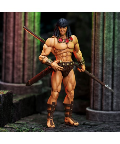 【予約】エピック H.A.C.K.S./ コナン・ザ・バーバリアン : ヤング コナン & ヤグ・コシャ 1/12 アクションフィギュア 2PK　［ボスファイトスタジオ］