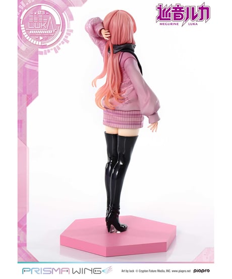 PRISMA WING ピアプロキャラクターズ  巡音ルカ "Art by lack"   1/7スケール完成品フィギュア