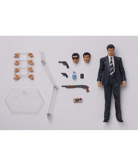 あぶない刑事　figma 鷹山敏樹 アナザーカラー Ver./大下勇次 アナザーカラー Ver.　全２種　プラスチック製塗装済み可動フィギュア