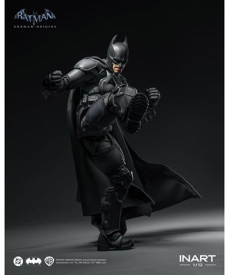 【予約】バットマン（バットマン：アーカム・ビギンズ）1/12スケール アクションフィギュア　［INART］