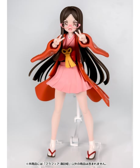 【予約】プラスチックキット「プラフィア　諏訪姫（ミニフィギュア同梱セット）」　[PLUM]