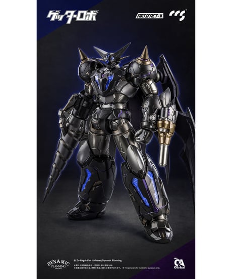 C&A Global Ltd. × CCSTOYS ARTIFACT-Xシリーズ ブラックゲッター 合金可動フィギュア　［CCSTOYS］