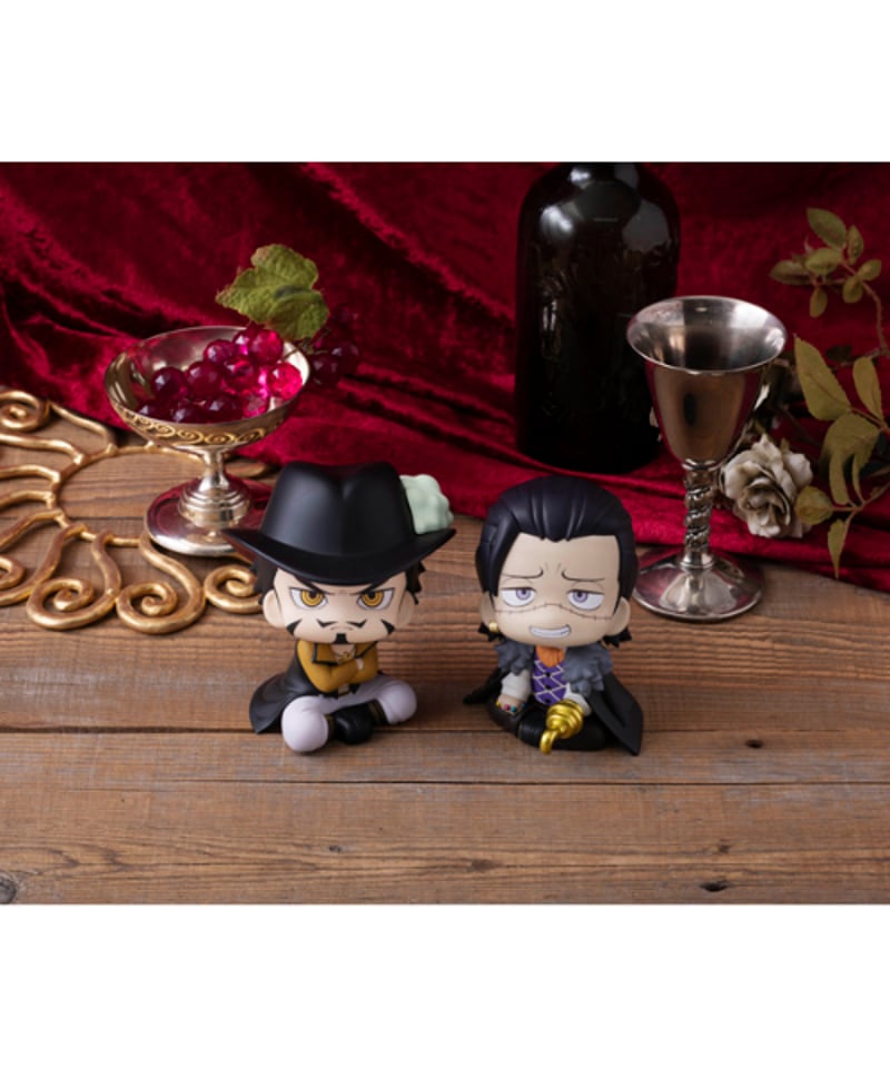 るかっぷ ONE PIECE クロコダイル/ジュラキュール・ミホーク 全2種