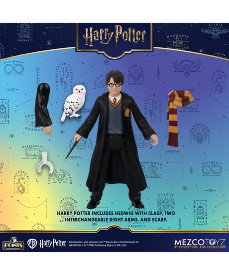 【予約】5ポイント/ ハリー・ポッター: 3.75インチ アクションフィギュア シリーズ1 4種セット　［ファクトリーエンターテイメント］