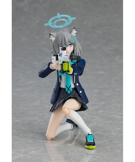 figma 砂狼シロコ（再販）　プラスチック製 塗装済み可動フィギュア【ブルーアーカイブ -Blue Archive-】