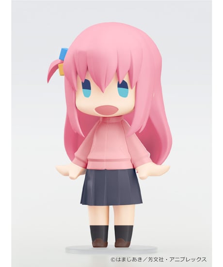 アニメ「ぼっち・ざ・ろっく！」　HELLO! GOOD SMILE 後藤ひとり　プラスチック製 塗装済み可動フィギュア