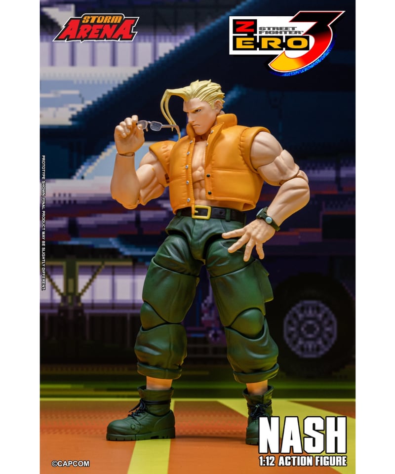 予約】ストームアリーナ ストリートファイターZERO3 ナッシュ