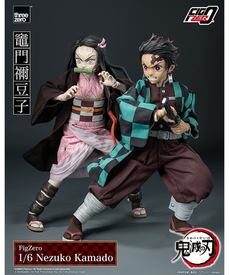 【予約】フィグゼロ　1/6 竈門禰豆子　1/6スケール　塗装済み可動フィギュア　鬼滅の刃　[threezero]