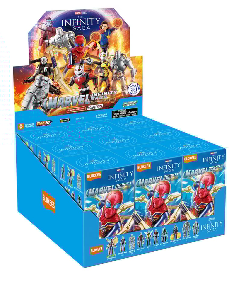 blokees MARVEL インフィニティサーガ 第二弾 スパイダーマン MARVEL Blokees Figures マーベル インフィニティ・サーガ 第2弾