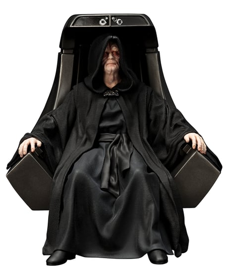 ARTFX+ パルパティーン皇帝（再生産）　スター・ウォーズ／ジェダイの帰還　PVC塗装済み簡易組立キット