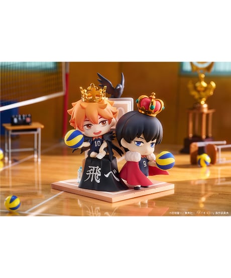 ハイキュー!!　Qset+ 日向翔陽 ・ 影山飛雄　塗装済み完成品