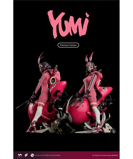 【予約】GAKIRACE 「YUMI」　Premium version　1/6　塗装済み完成品アクションフィギュア　［JTSTUDIO］