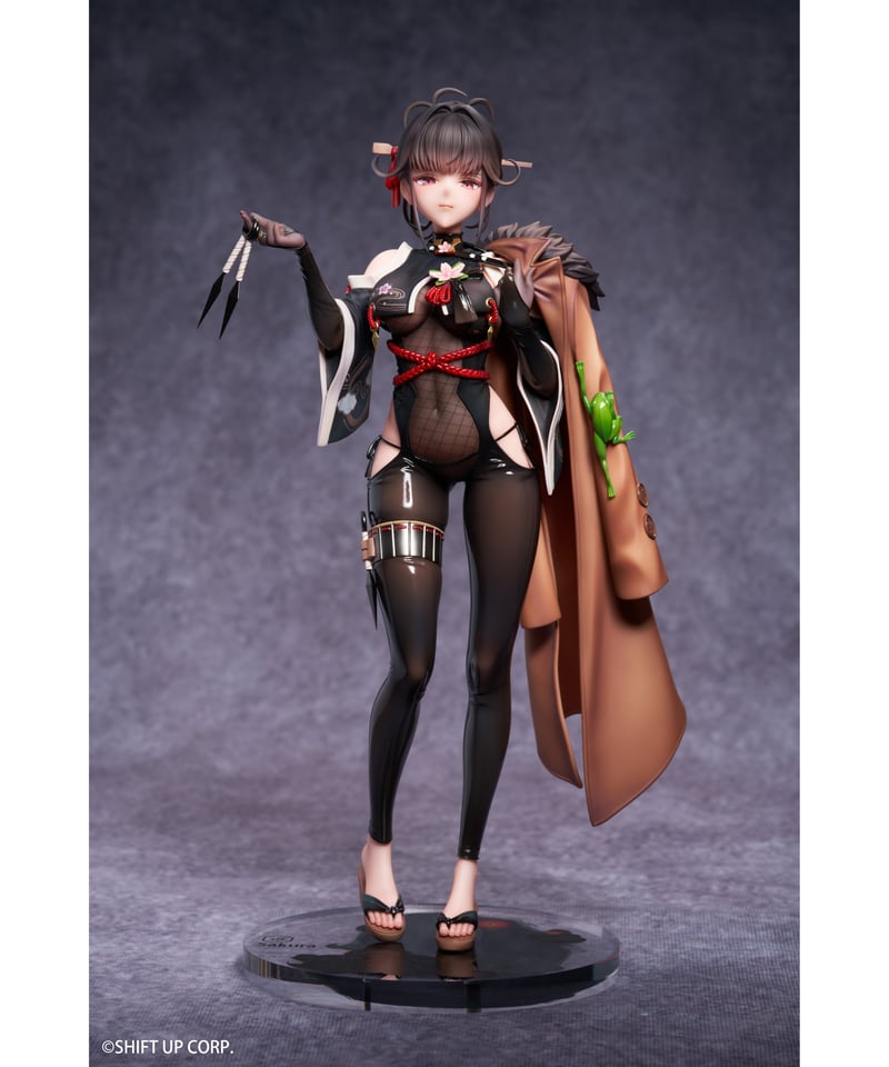 勝利の女神：NIKKE サクラ 黒夜密行 1/7 完成品フィギュア