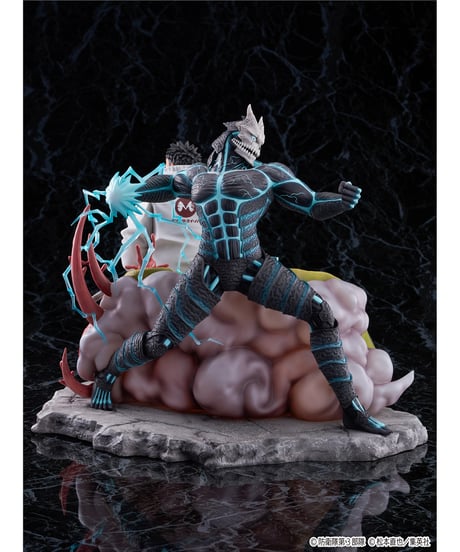 【予約】怪獣８号&日比野カフカ　1/7スケール　PVC製塗装済み完成品　［CyberZ］