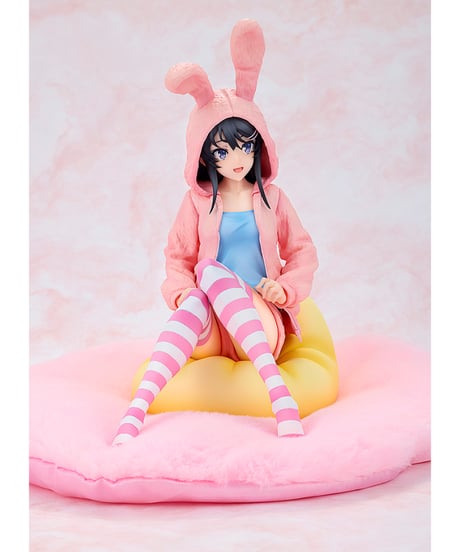 桜島麻衣 フード☆るっく うさみみver.popular edition　青春ブタ野郎はランドセルガールの夢を見ない　1/7スケール　塗装済み完成品