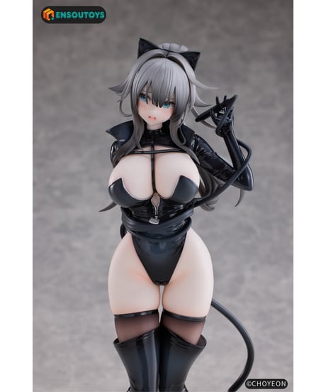【予約】猫の女 Happyちゃん 1/6 完成品フィギュア 異色版　［ENSOUTOYS］