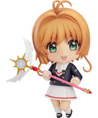 ねんどろいど 木之本桜 友枝中学校制服Ver.　塗装済み可動フィギュア　カードキャプターさくら クリアカード編　［グッドスマイルカンパニー］