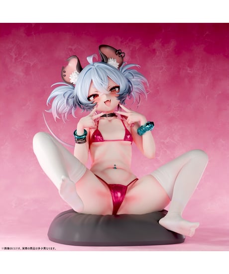 ねずみみギャル 白玉ゆきち 1/5スケール塗装済み完成品フィギュア　［Bfull FOTS JAPAN］