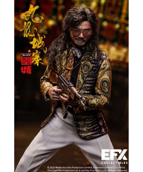 【予約】『トワイライト・ウォリアーズ 決戦！九龍城砦』1/6 アクションフィギュア 王九(ウォンガウ)　［EFXコレクティブルズ］