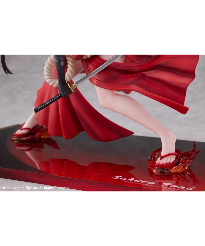 櫻陌 illustration by 岸yasuri 1/7 完成品フィギュア | Wonde