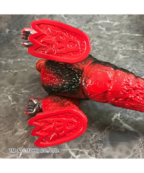 復刻版ポピーグレートザウルス　ゴジラ/ゴジラ（グリーンVer.） 全２種　ソフトビニール製　塗装済み完成品