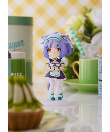 ネコぱら　ミニフィギュア100! (ショコラ/バニラ/アズキ/ココナツ/シナモン/メイプル)　全６種　PVCフィギュア