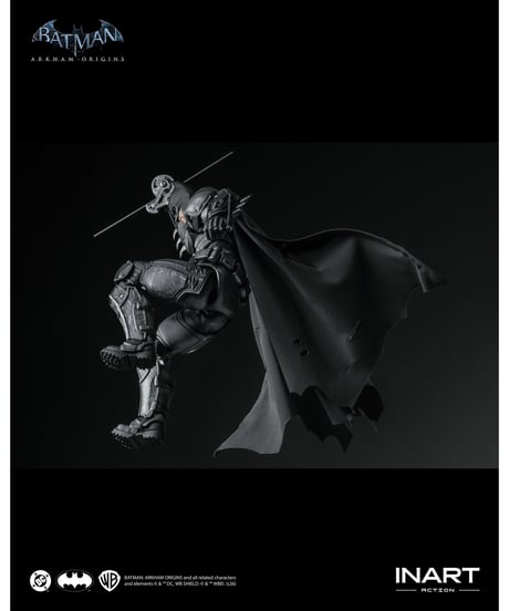 【予約】バットマン（バットマン：アーカム・ビギンズ）バトルダメージ ver. アクションフィギュア　［INART］