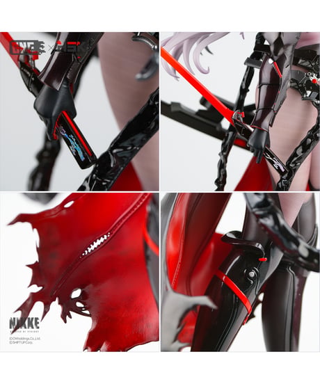 【予約】勝利の女神：NIKKE 紅蓮：ブラックシャドウ 1/4 完成品フィギュア　［GNFTOYZ & Hobby sakura］