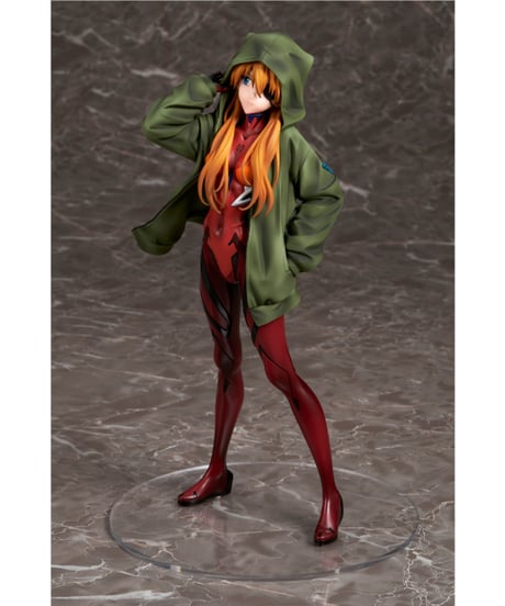 シン・エヴァンゲリオン劇場版 式波・アスカ・ラングレー パーカーVer.　1/7スケール PVC&ABS製塗装済完成品