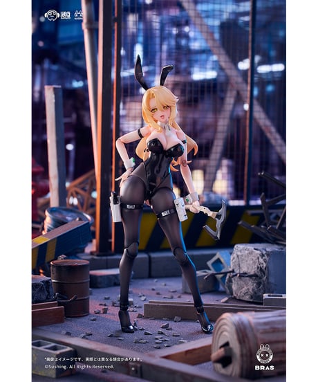 Guardian・エレーナ 1/12 可動フィギュア　BUNNY RAPID ACTION SQUAD　［溯行Sushing］