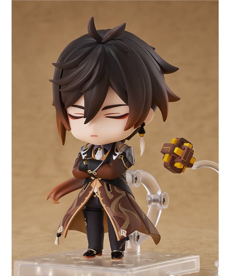 原神　ねんどろいど 鍾離　塗装済み可動フィギュア