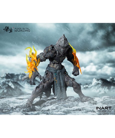 【予約】INART – 『黒神話：悟空』– 石猿 1/12スケール アクションフィギュア　［INART］