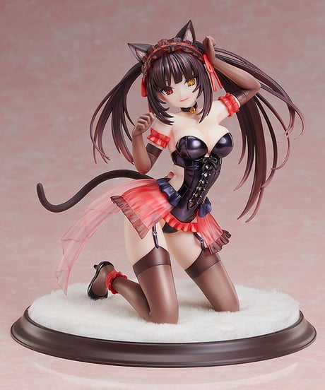 『デート・ア・バレット』原作版時崎狂三 猫耳ver.　1/7スケール　塗装済み完成品