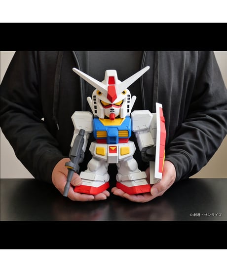ジャンボソフビフィギュアSD RX-78-2 SDガンダム　彩色済完成品　［プレックス］