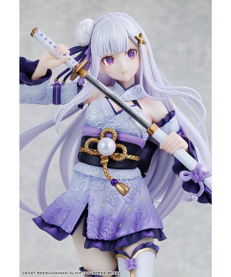エミリア 戦装束ver.　1/7スケール　塗装済み完成品　Re:ゼロから始める異世界生活　[KADOKAWA]