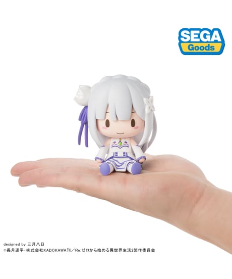 Reゼロから始める異世界生活　ふわぷち デフォルメフィギュア エミリア　[セガ フェイブ]