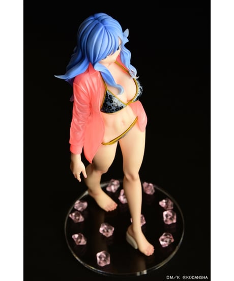 FAIRY TAIL　ジュビア・ロクサーGravure_Style『黒ビキニ！！』濡れ透けワイシャツSP　1/6スケール 完成品フィギュア