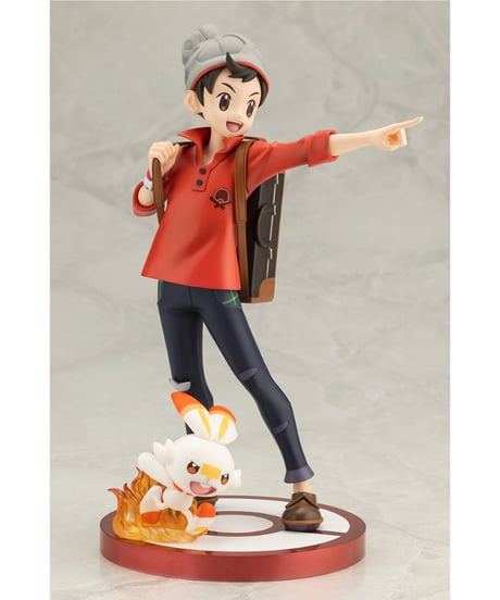 『ポケットモンスター』シリーズ　ARTFX J マサル with ヒバニー　1/8　PVC塗装済み完成品
