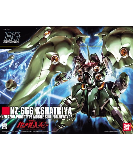 HGUC 1/144 クシャトリヤ　機動戦士ガンダムUC　プラモデル　［バンダイ］