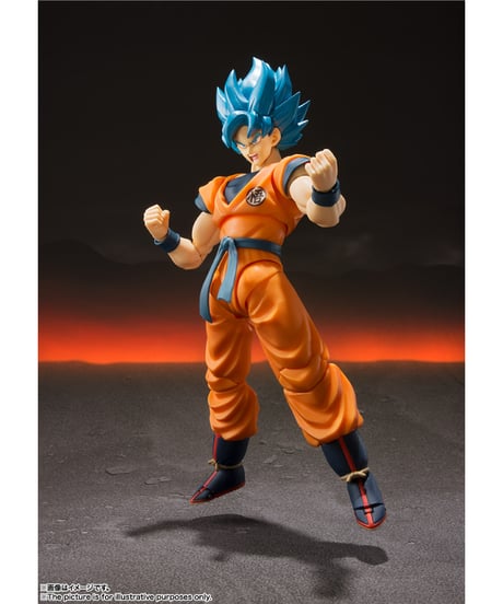 S.H.Figuarts スーパーサイヤ人ゴッドスーパーサイヤ人孫悟空-超-　ドラゴンボール超 ブロリー　［バンダイ］
