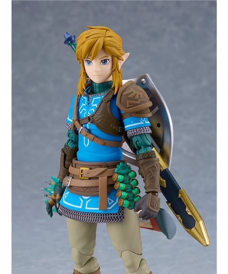 ゼルダの伝説 ティアーズオブザキングダム　figma リンク ティアーズ オブ ザ キングダムver.　プラスチック製 塗装済み可動フィギュア