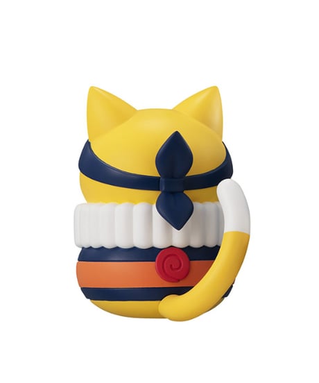 NARUTO-ナルト-　MEGA CAT PROJECT　ニャンとも大きなニャルト！REBOOT①うずまきナルト②うちはサスケ　全２種　彩色済みフィギュア