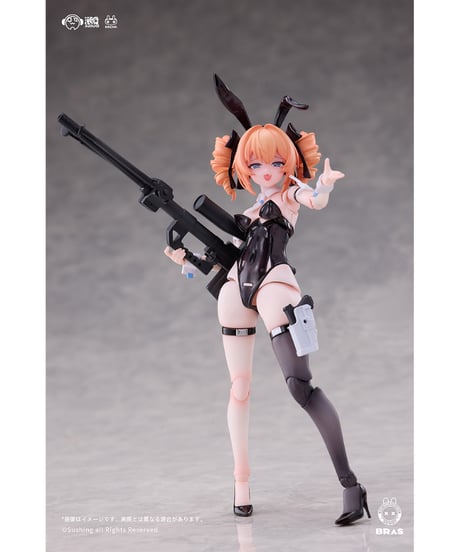 Sniper・レオーニ 1/12 可動フィギュア　BUNNY RAPID ACTION SQUAD