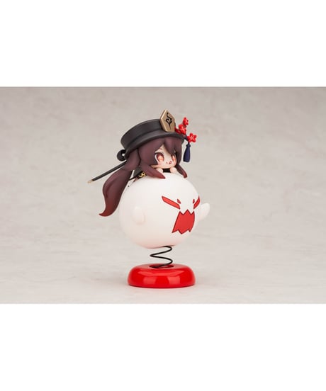 原神 胡桃 ちびキャラゆらゆらスタンド（再販）　PVC＆ABS製塗装済み完成品　［APEX-TOYS］
