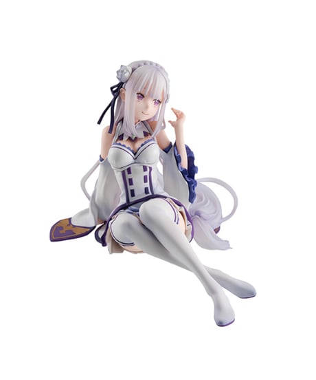 Melty Princess Re:ゼロから始める異世界生活 てのひら エミリア　彩色済みフィギュア　［メガハウス］